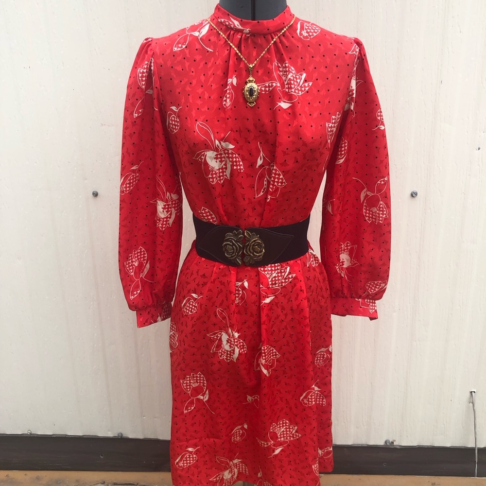 Vintage Zane Floral Dress